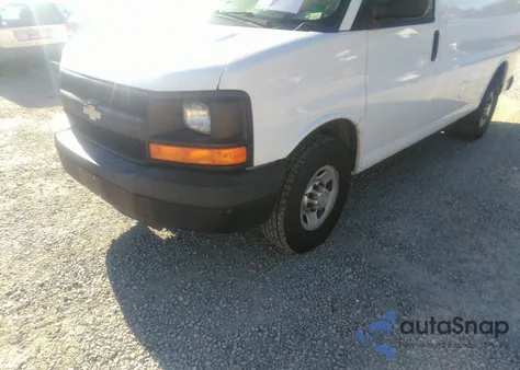 2014 Chevrolet Express 2500 Work Van from USA, damaged, VIN 1GCWGFCA3E1102357